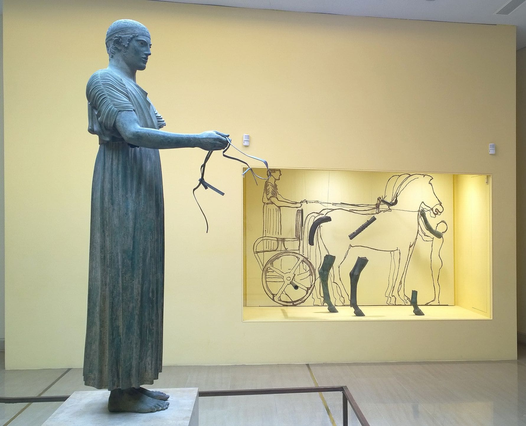 Escultura griega incompleta