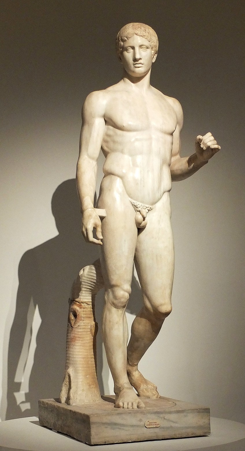 Doríforo de Pompeya; Museo Arqueológico Nacional de Nápoles