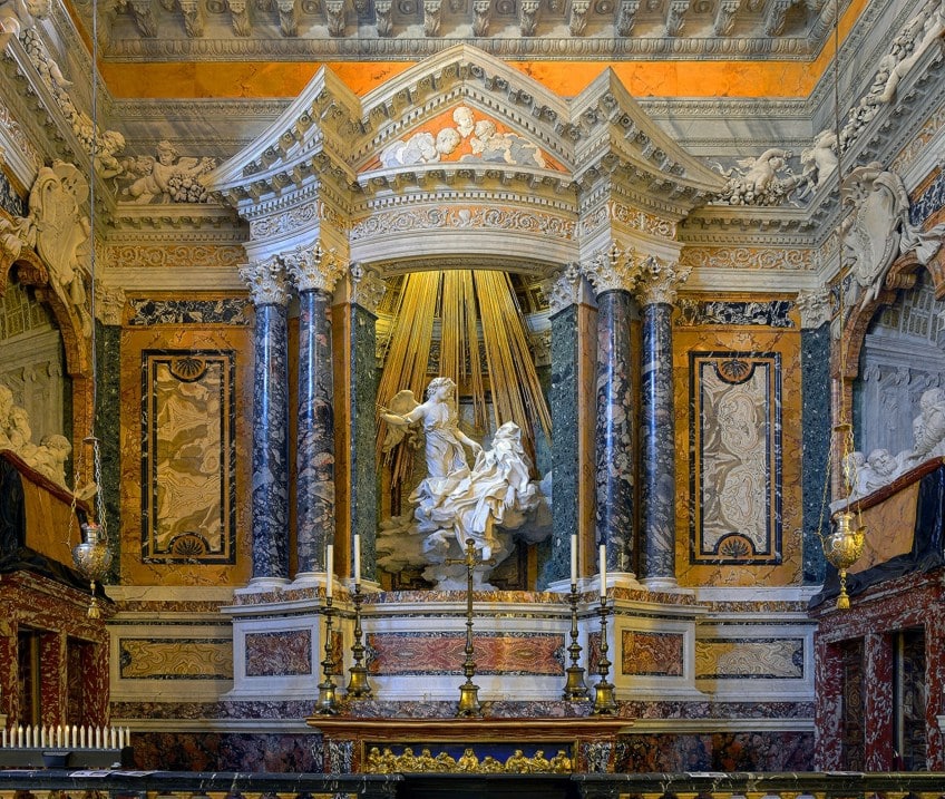El éxtasis de Santa Teresa por Gian Lorenzo Bernini