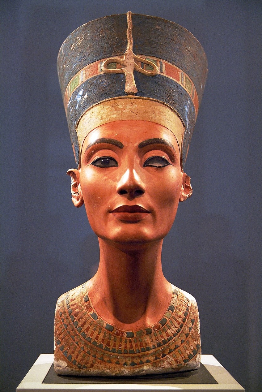 Estatua de la reina Nefertiti