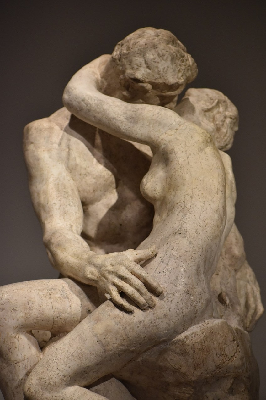 Estatua famosa de Auguste Rodin