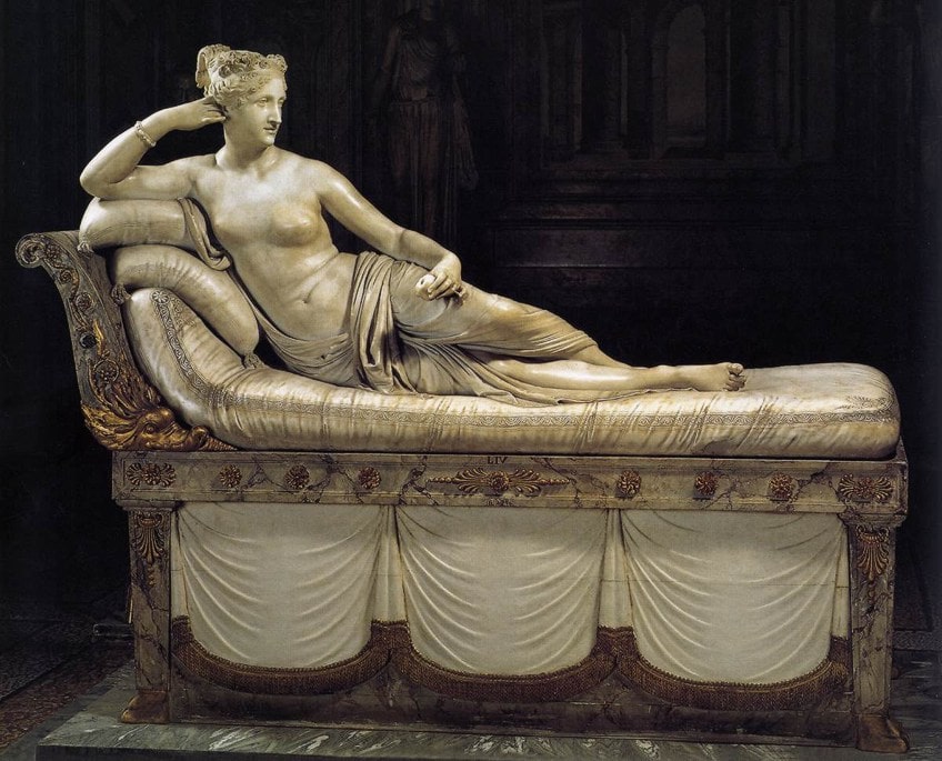 Famosas estatuas romanas femeninas