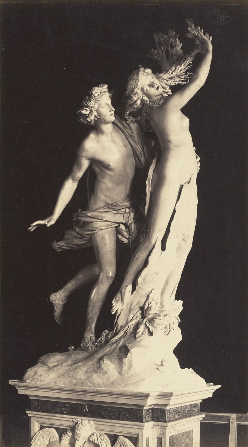 Estatua de Apolo y Dafne por Bernini