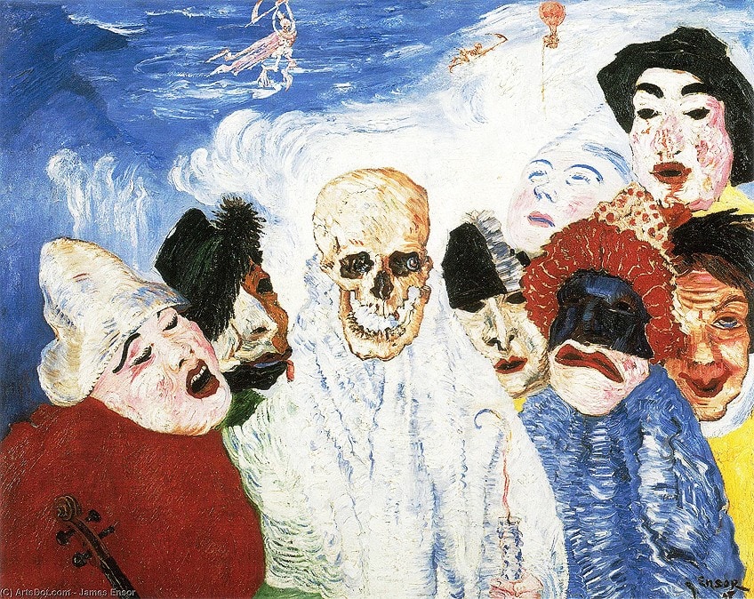 Famosas pinturas de James Ensor