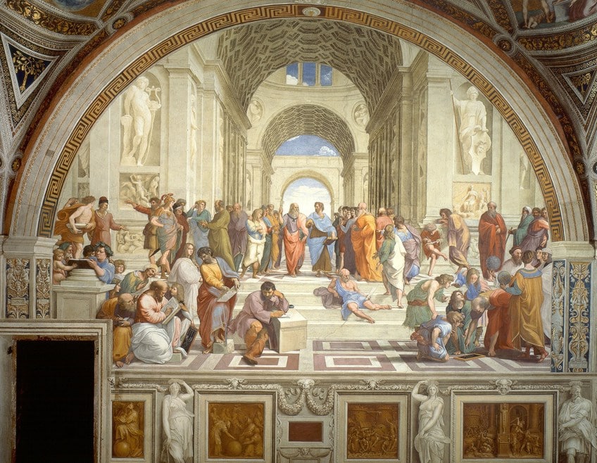 Famosas pinturas de Raffaello Sanzio da Urbino