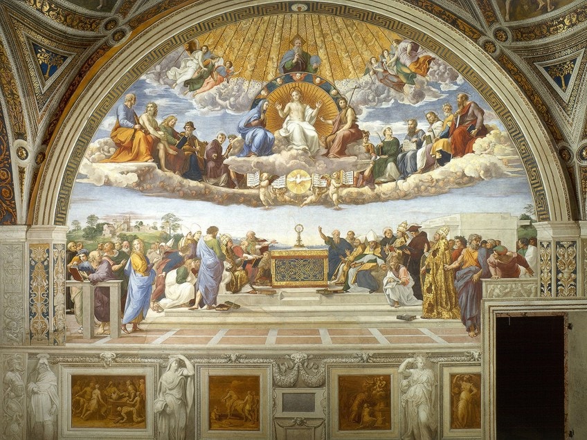 Famosas pinturas de artistas renacentistas de Rafael