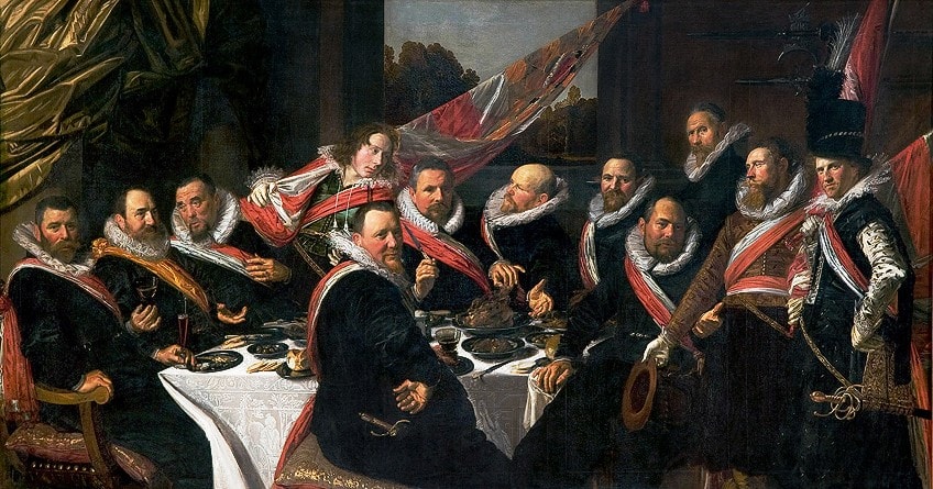 Retratos de grupo de Frans Hals