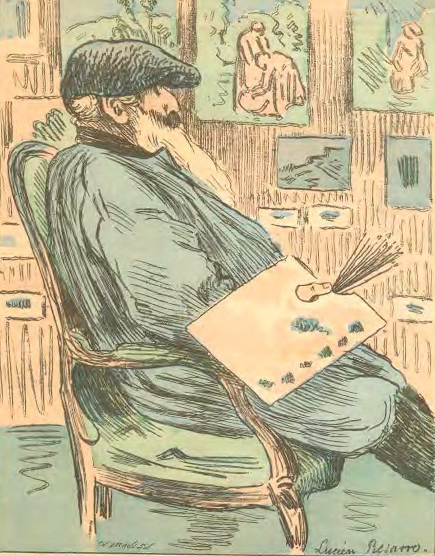 Retrato de Camille Pissarro