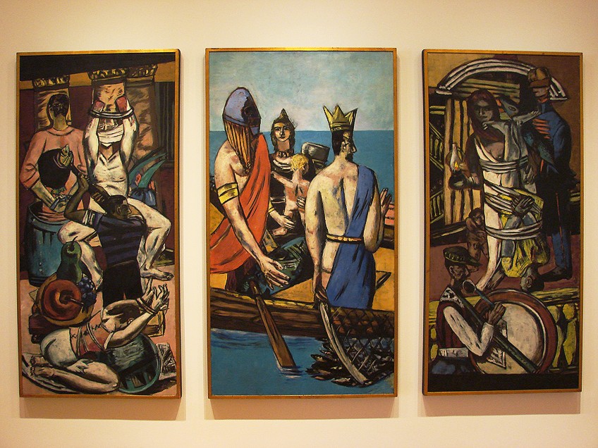 Célebres pinturas de Max Beckmann