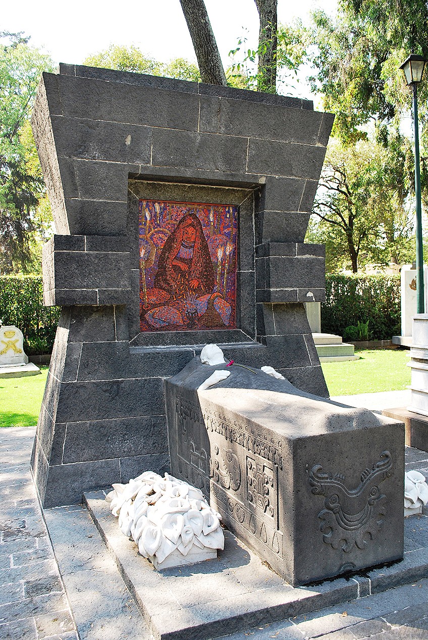 Piedra de la tumba de Diego Rivera