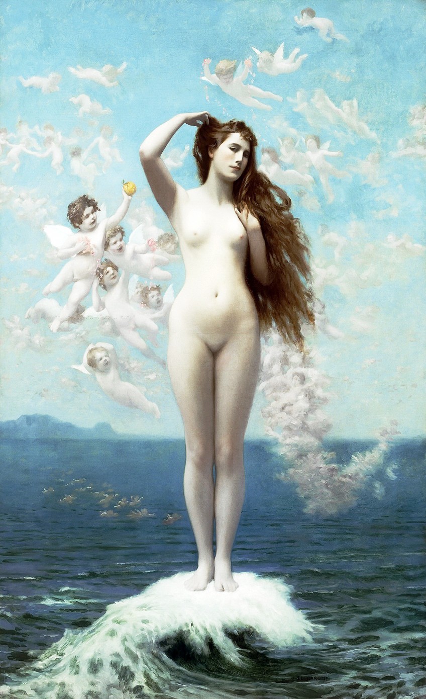 Pintura de Venus de Jean Léon Gérôme