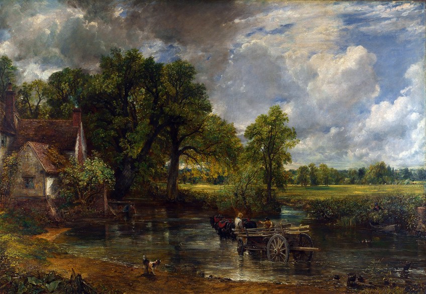 Las mejores pinturas de John Constable El Hay Wain (1821) de John Constable