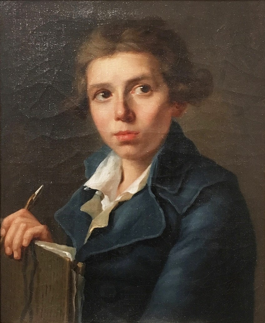 El joven Jacques-Louis David