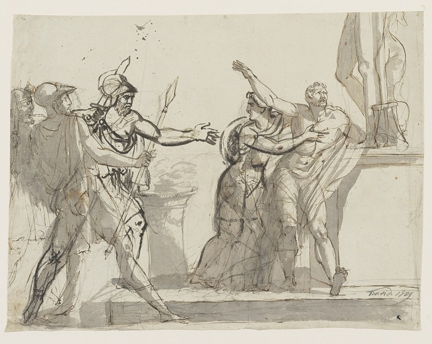Dibujos de Jacques-Louis David