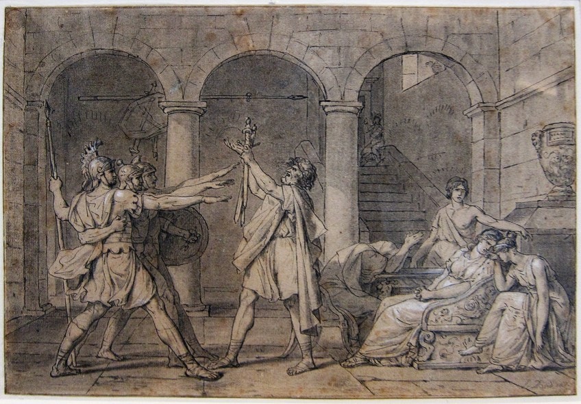 Jacques-Louis David Dibujo