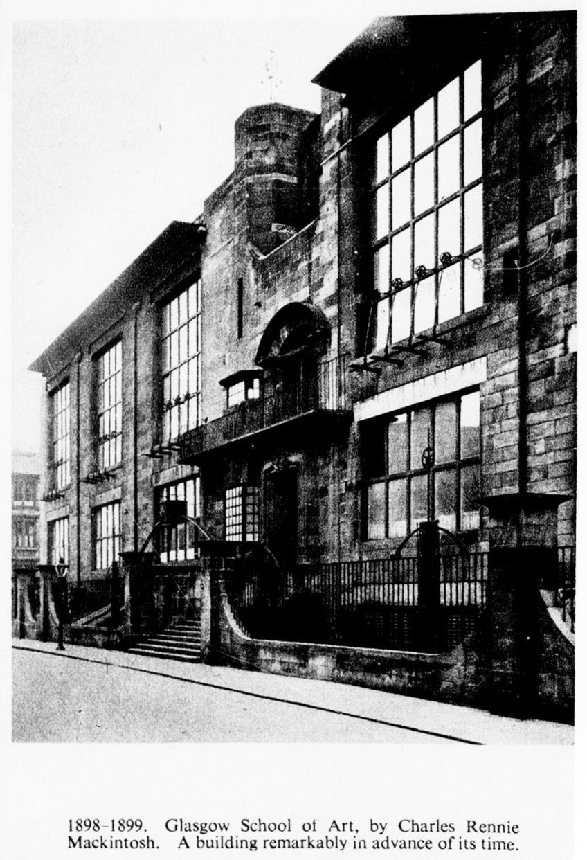 Escuela de Arte Charles Rennie Mackintosh de Glasgow