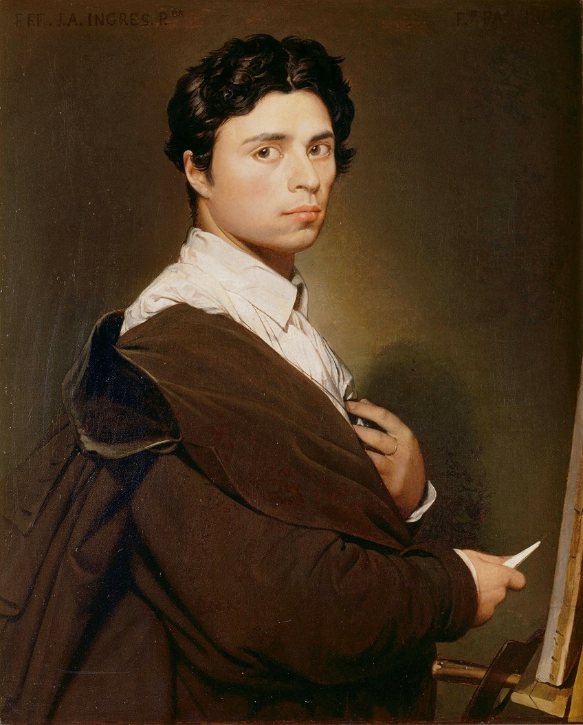 Autorretrato de Jean-Auguste-Dominique Ingres