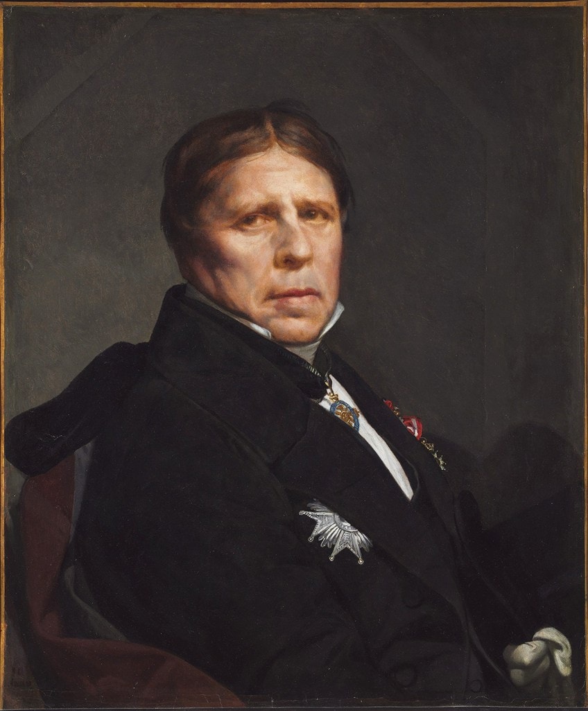 Retrato de Jean-Auguste-Dominique Ingres