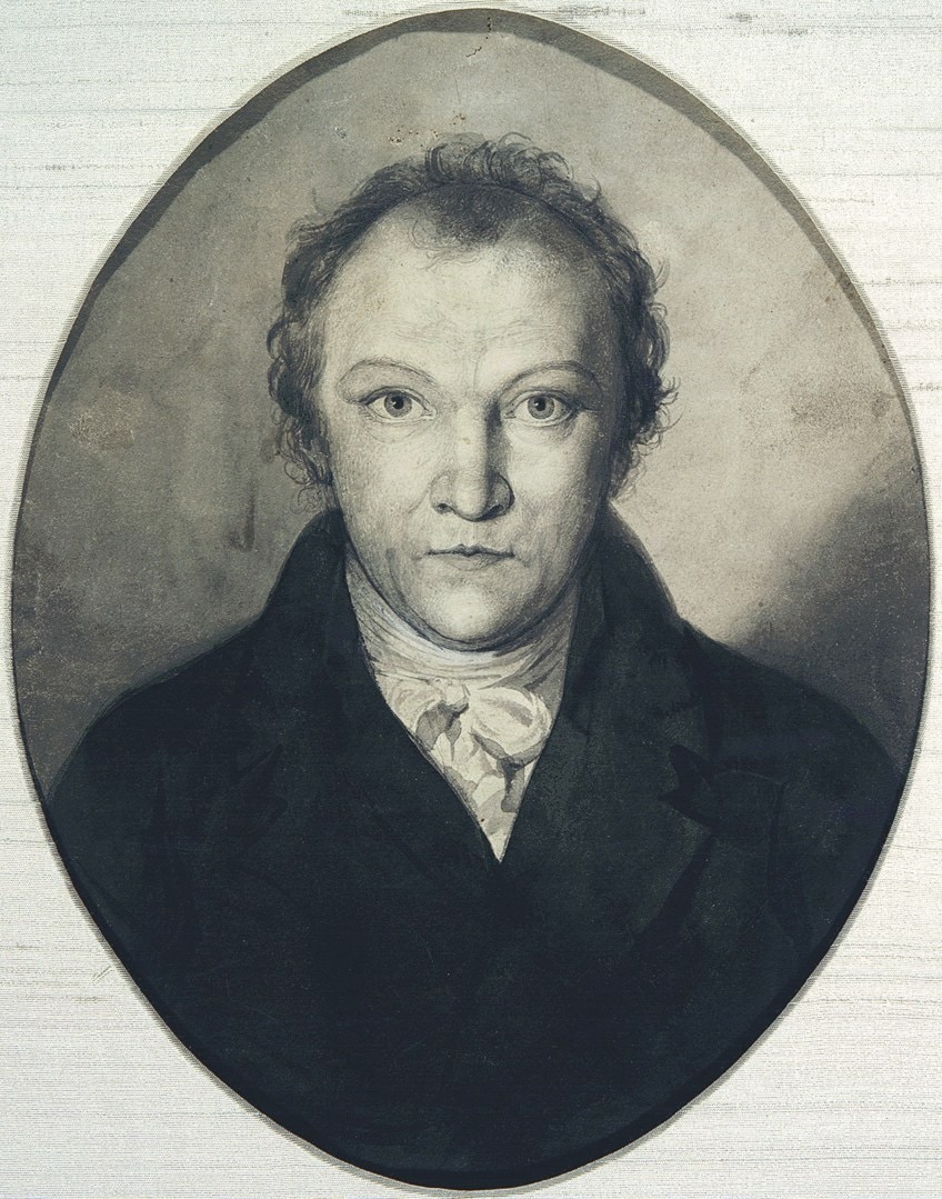 Autorretrato de William Blake