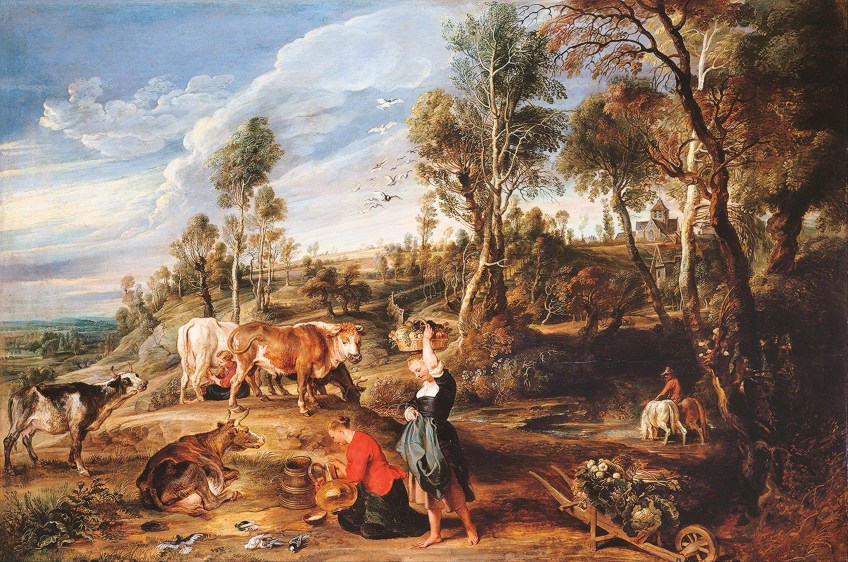 Paisaje de Peter Paul Rubens