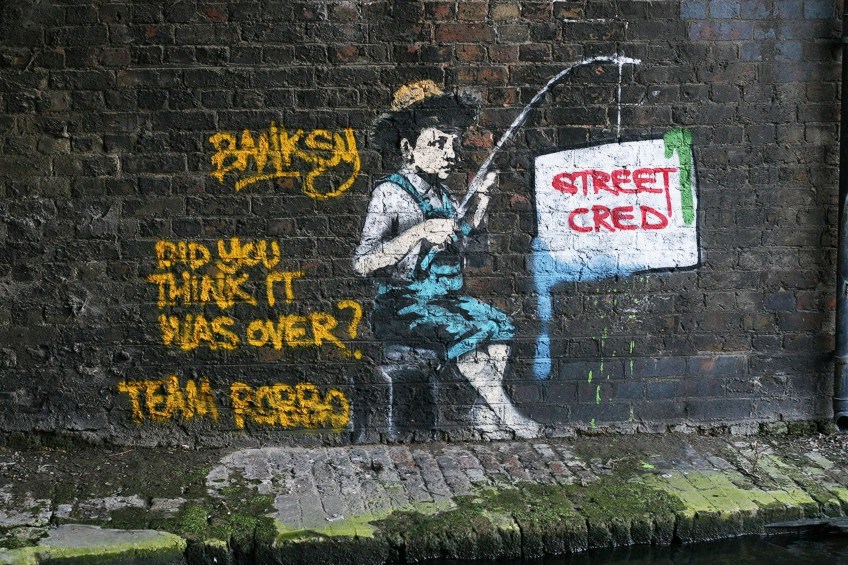Banksy Street Art Rival