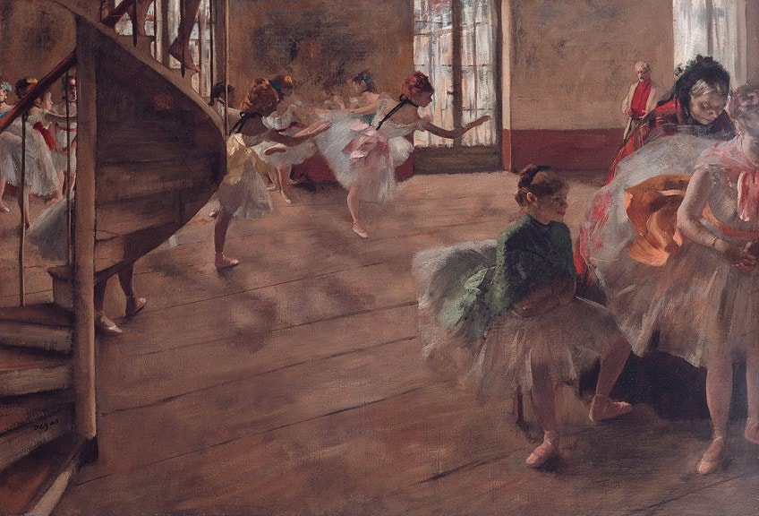Otras pinturas del artista de la clase de ballet