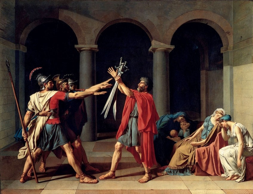 Jacques Louis David Pintura