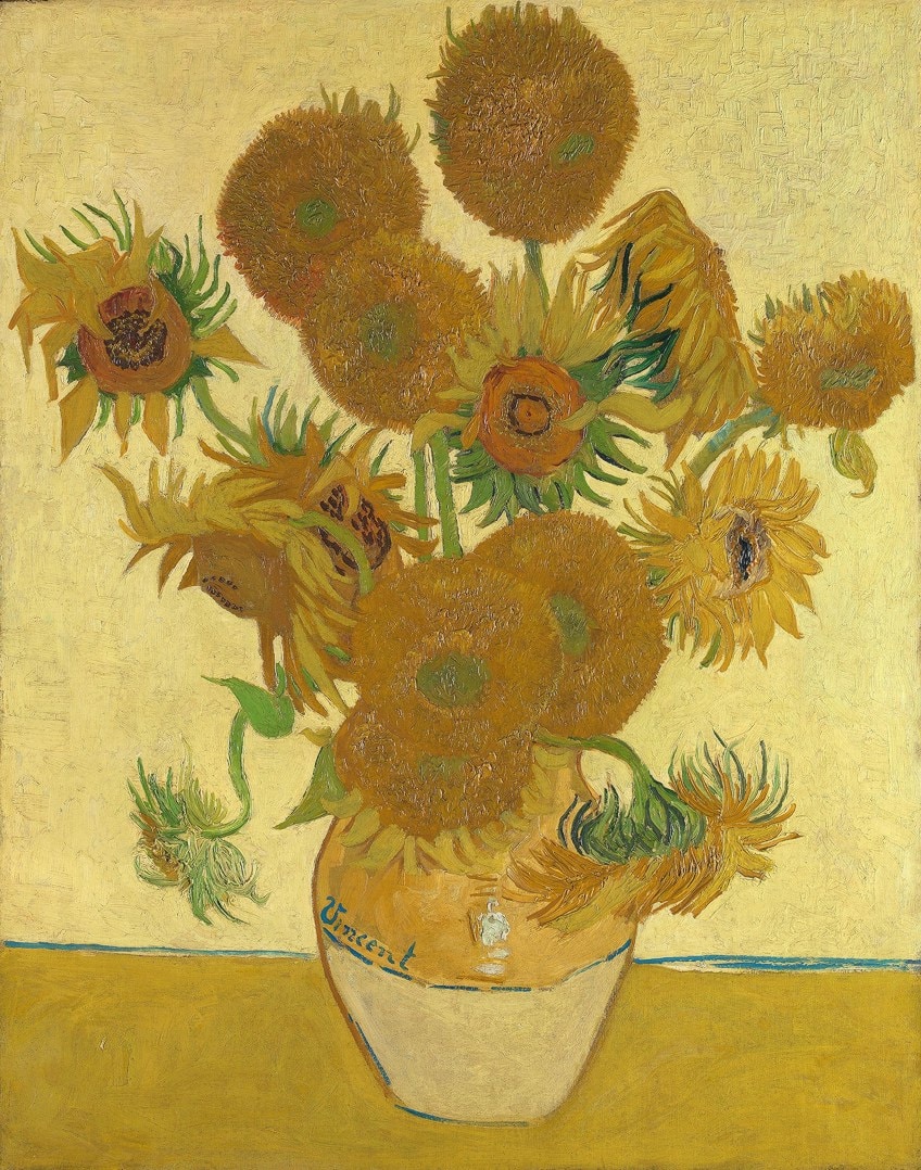 Vincent van Gogh Girasoles Precio