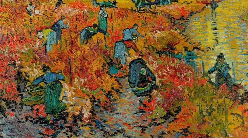 El viñedo rojo de Vincent van Gogh – Análisis