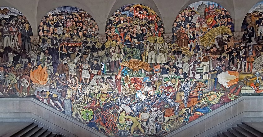 Famosa pintura mural