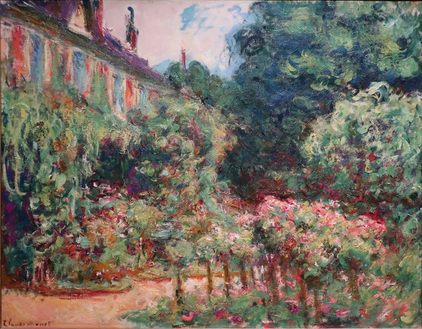 ¿Dónde pintó Monet nenúfares?