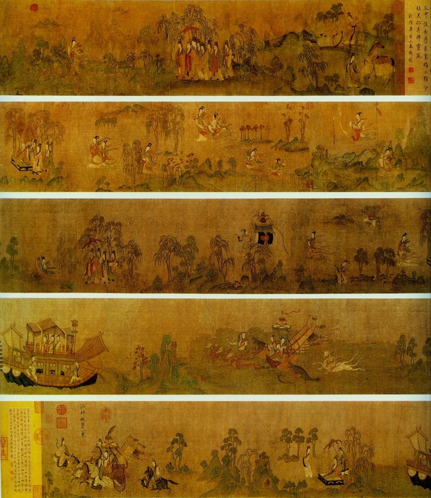 Serie de pinturas chinas famosas