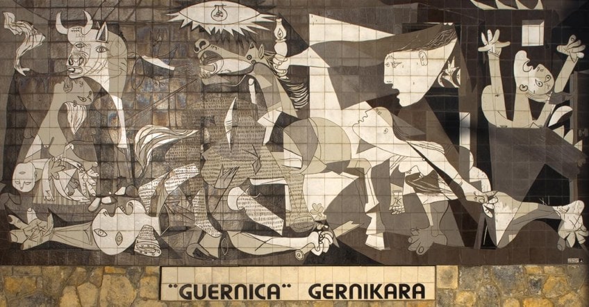 Famosa pintura de Guernica
