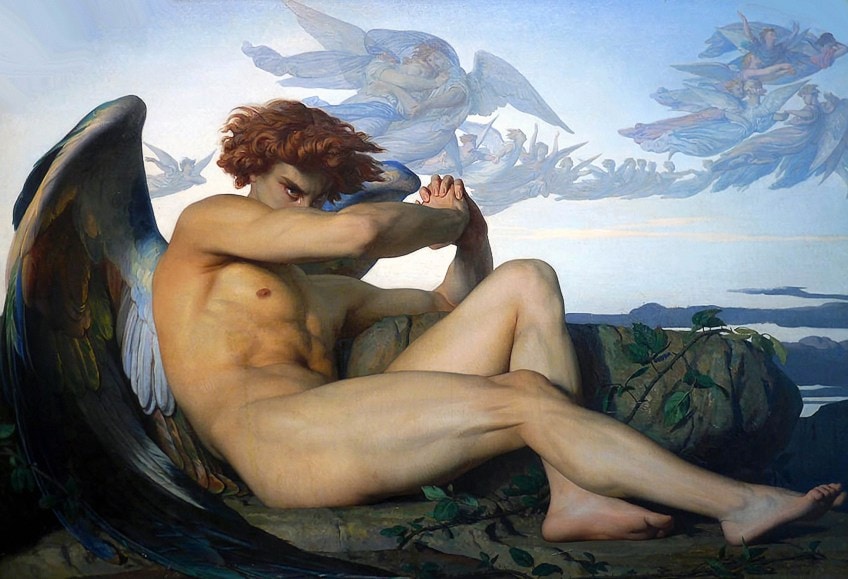 El Ángel caído de Alexandre Cabanel – La famosa pintura de Lucifer