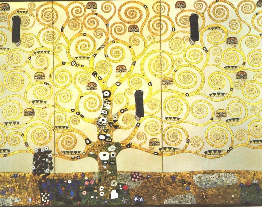 Árbol de la vida de Gustav Klimt – Mirando el famoso friso de Stoclet