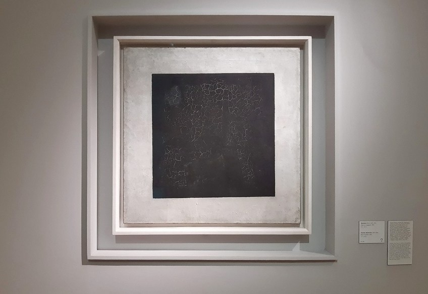 Cuadrado Negro sobre fondo blanco de Kazimir Malevich – Analizando la famosa pintura cuadrada
