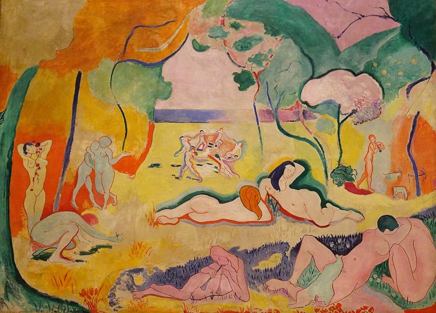 La alegría de vivir (1905-1906) de Henri Matisse