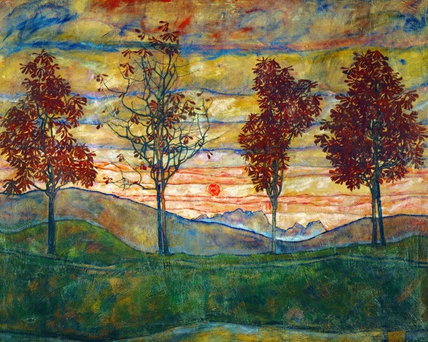 La pintura de otoño más famosaings