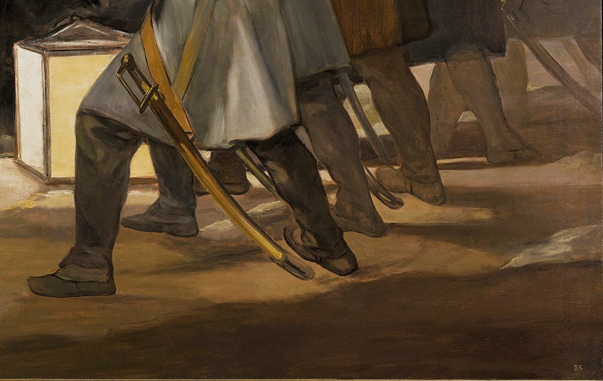 El uso de la luz y la sombra en El tres de mayo de 1808 (1814) de Francisco de Goya