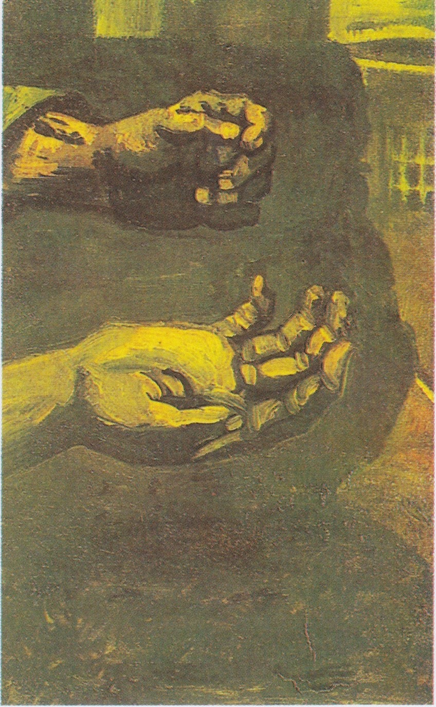 Los comedores de patatas Van Gogh y otras pinturas