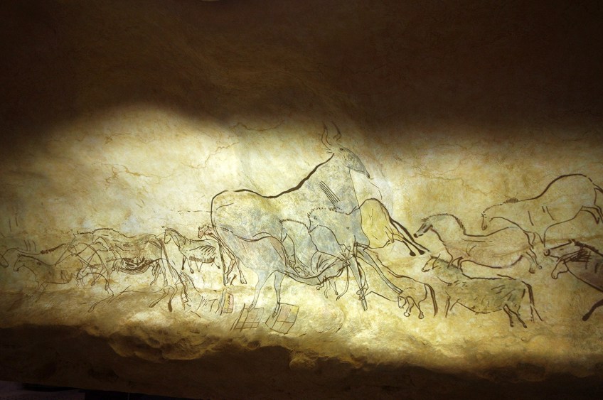 Reproducción de la cueva de Lascaux