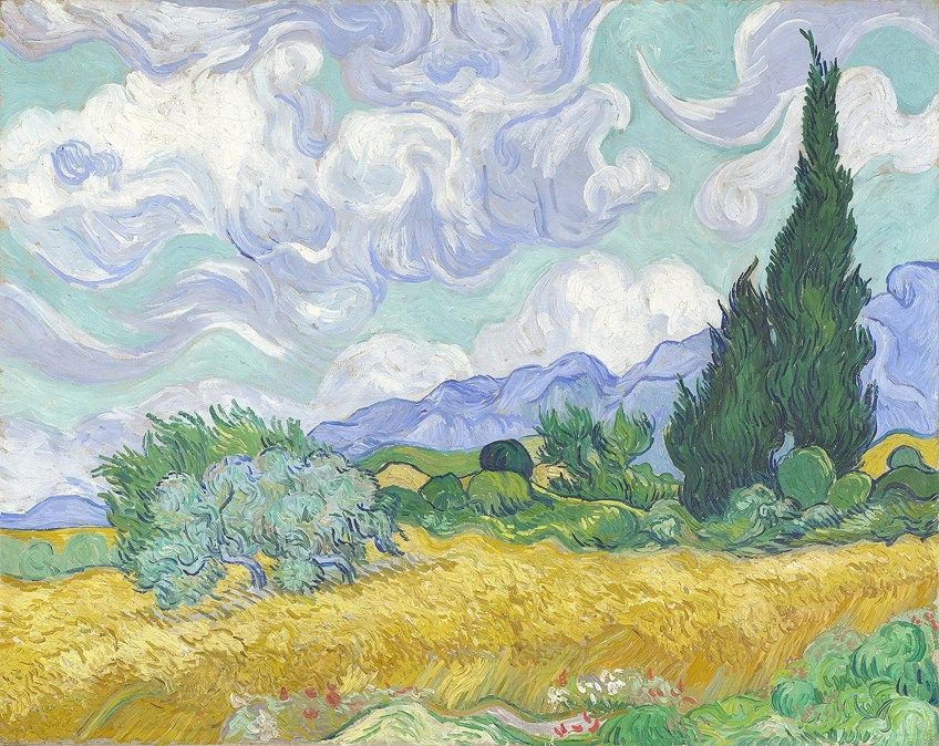Pinturas del punto focal de Van Gogh