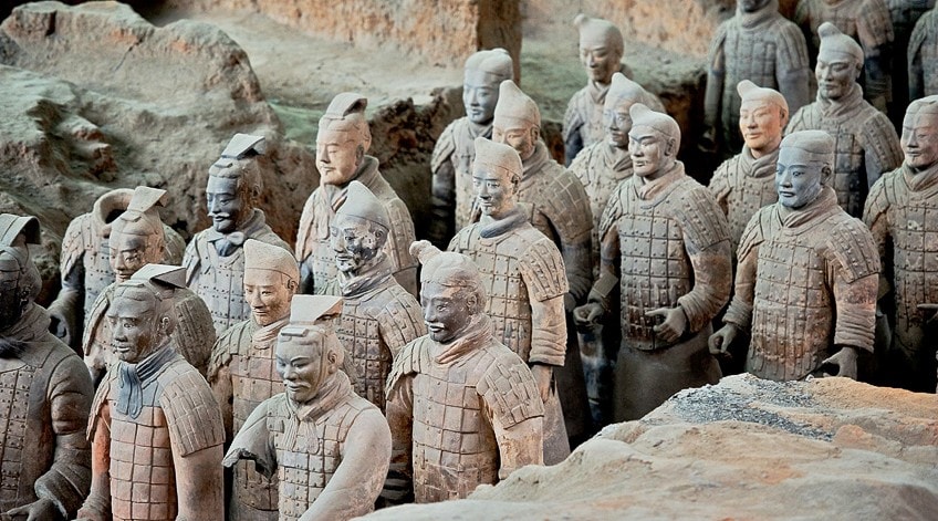 Artefactos del mundo antiguo de China