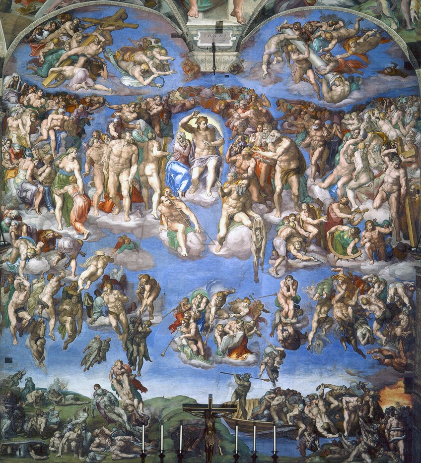 Famosa pintura al fresco renacentista