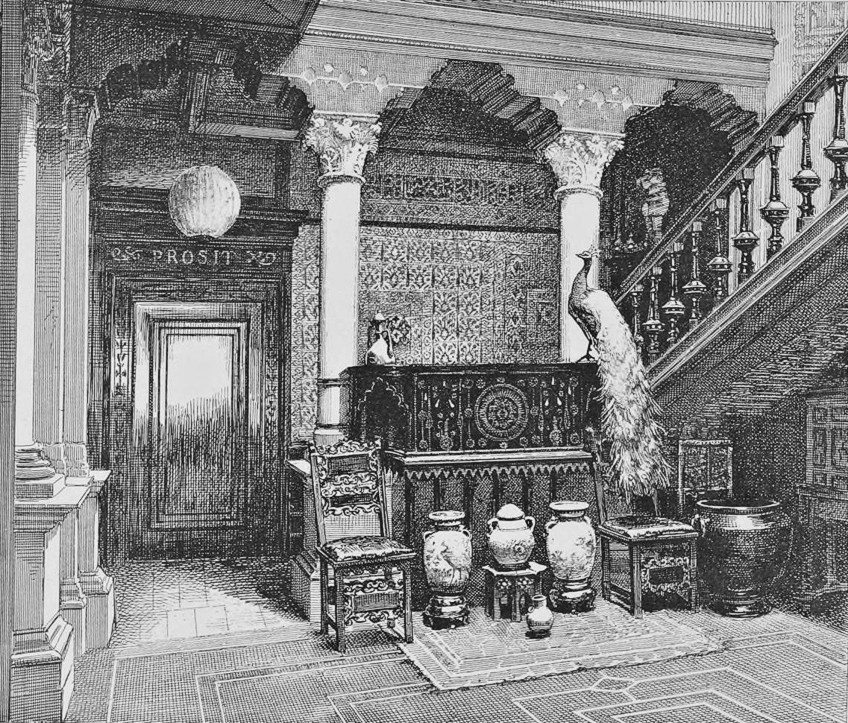Interior estético de 1800