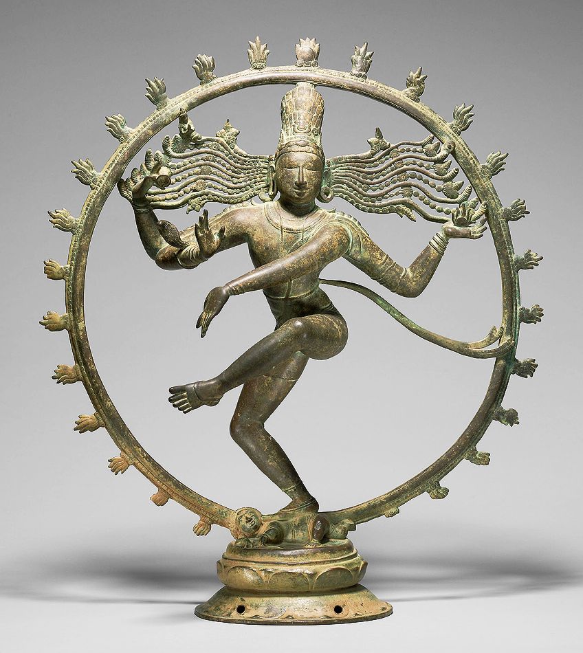 Ejemplo de escultura india