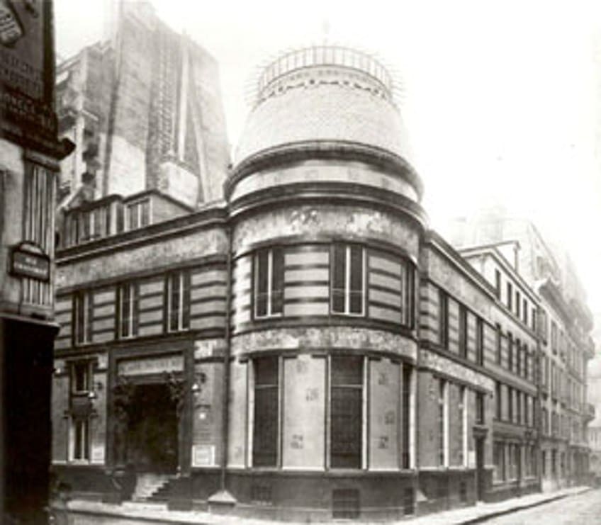Famoso edificio Art Nouveau