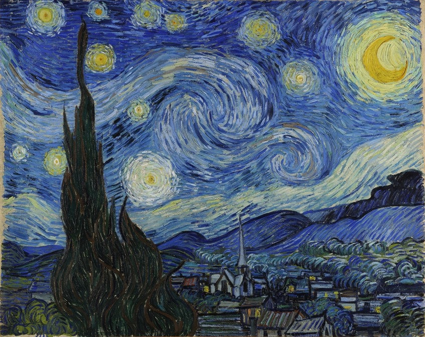 Ritmo fluido en el arte