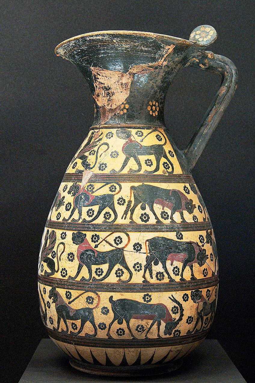 Datos de cerámica griega