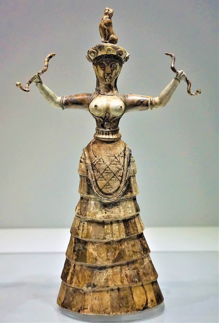 Escultura minoica